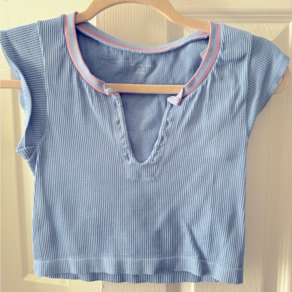 Periwinkle colored urban outfitters top
